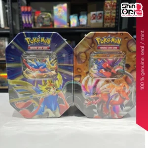 Pokemon TCG Koraidon & Zacian Ex Slashing Legends Tin [TCG] 4 Booster Packs English Version