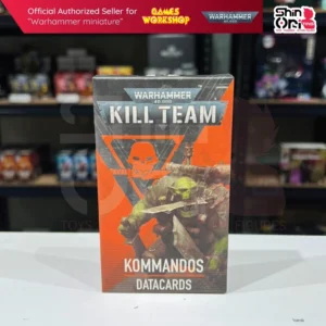 Games Workshop Warhammer40k KILL TEAM Datacards: Kommandos (ENG)