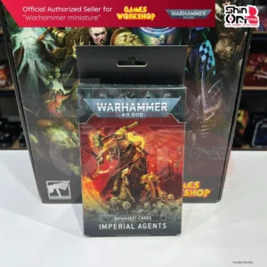 Games Workshop Warhammer40k Datasheet Cards: Imperial Agents (ENG)