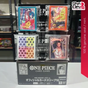 Official Card Sleeve 10 - Kouzuki Hiyori, Shanks, Portgas.D.Ace and Devil Fruit