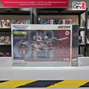 Joytoy Warhammer 40K Astra Militarum Ordnance Team with Bombast Field Gun