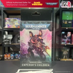 Games Workshop DATASHEET CARDS: Emperor's Children (ENG)