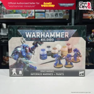 Games Workshop Warhammer40k INFERNUS MARINE + PAINTS JPN/SIM+TRA CHINESE