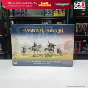 Games Workshop LOTR: WULF LORD O/HILL TRIBES & GENERAL TARGG