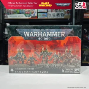 Games Workshop Warhammer40k Chaos Space Marines Chaos Terminator Squad