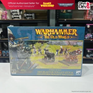 Games Workshop Warhammer The Old World Empire of Man: Helblaster Volley Gun & Helstorm Rocket Battery