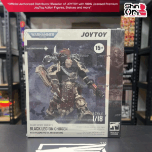 Joytoy Warhammer40k Chaos Space Marines Black Legion Chosen with Plasma Pistol and Power Axe