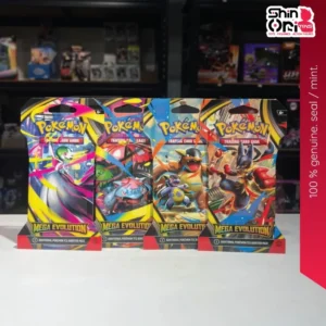 Pokemon TCG Mega Evolution ME01 Boosters Sleeved [TCG] Eng Version