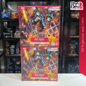 [READY STOCK] [JAP VER] GUNDAM CARD CAME Booster Pack Dual Impact [GD02] [TCG]