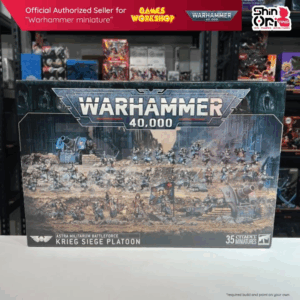 [READY STOCK] Games Workshop Warhammer40k Astra Militarum Battleforce Krieg Siege Platoon