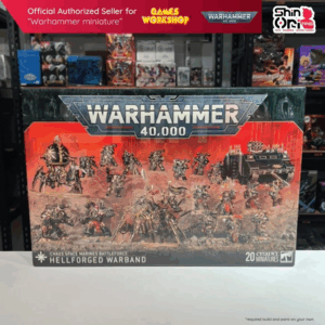 [READY STOCK] Games Workshop Warhammer40k Chaos Space Marines Battleforce: Hellforged Warband