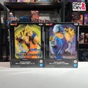 [READY STOCK] Dragon Ball Z Match Makers Super Saiyan 2 Goku vs. Majin Vegeta Figure