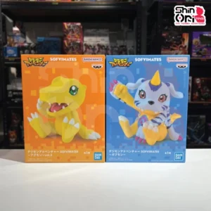 [READY STOCK] Digimon Adventure Sofvimates Vol.2 Agumon & Gabumon Figure